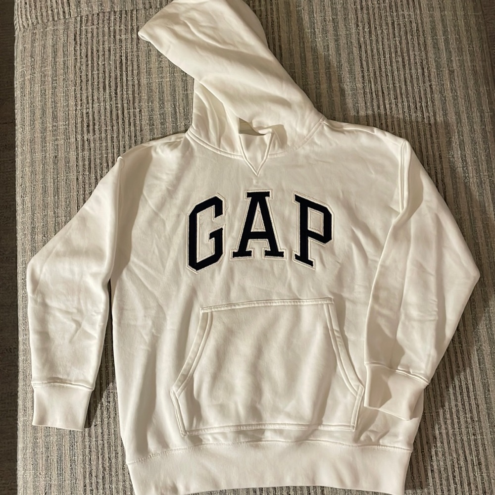 White GAP hoodie sweatshirt